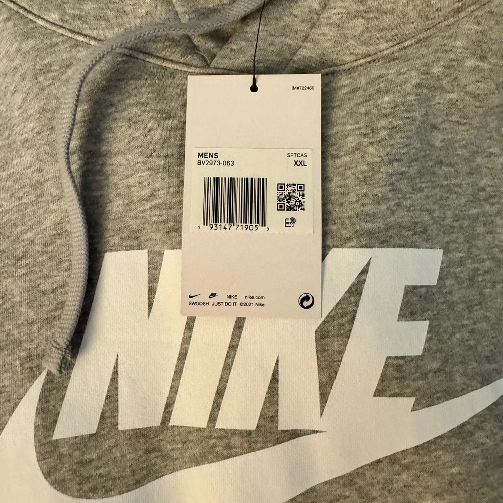 Nike White and grey hoodie 2x
Worn once